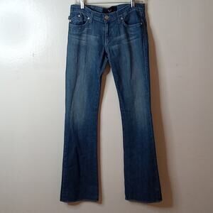 Rock and Republic women's size 29 Flare blue jeans.
